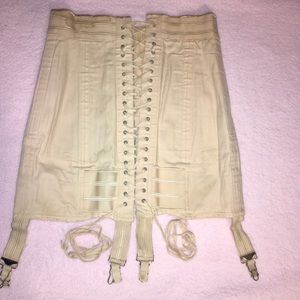 Vintage 1920 Corset with undergarment included .